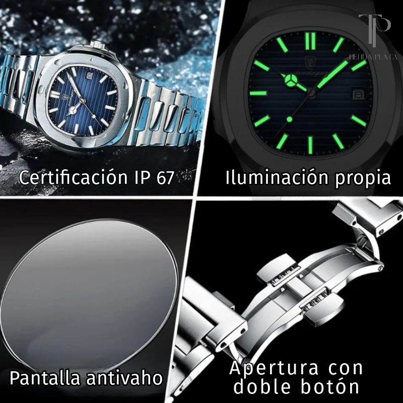 Reloj TiendaPlata OceanWhite